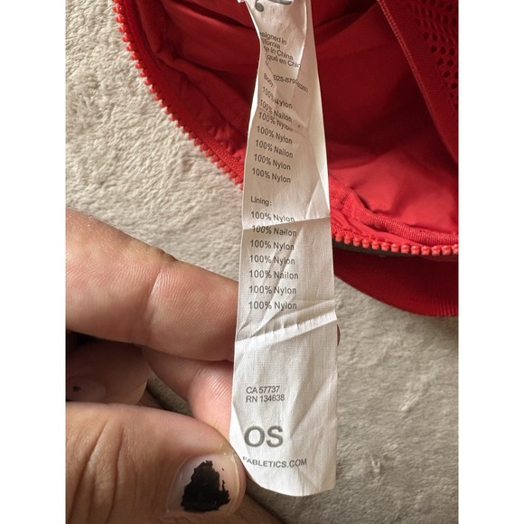 Fabletics The Belt Bag, Adjustable Waist Size - Heated‎ Red - Picture 7 of 8
